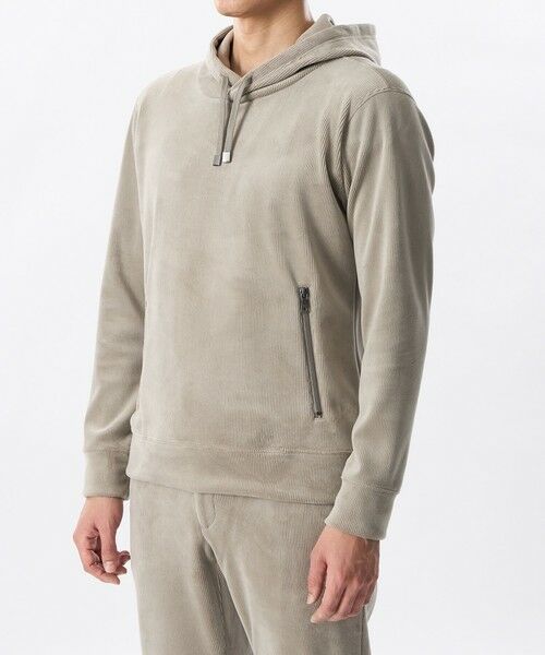 EPOCA UOMO / エポカ　ウォモ その他トップス | 【セットアップ対応】ストライプフリースパーカ | 詳細4