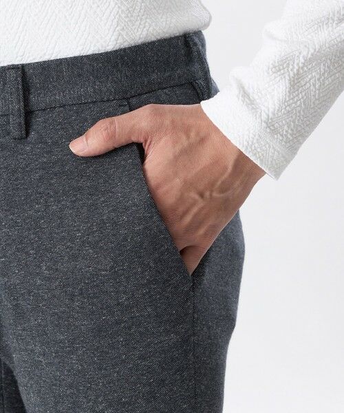 EPOCA UOMO / エポカ　ウォモ その他パンツ | 【セットアップ対応】ウールジャージーパンツ | 詳細7