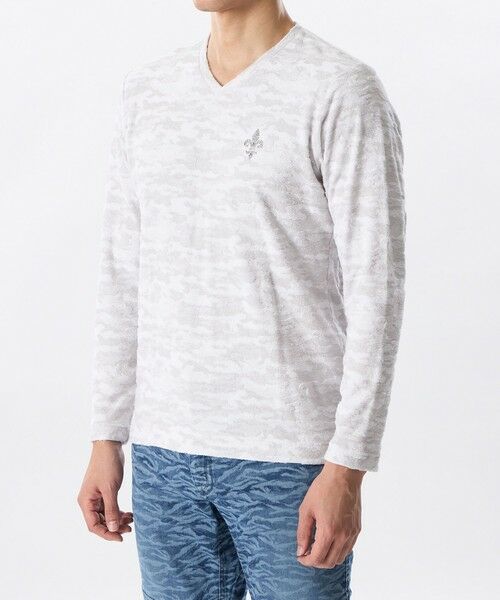 EPOCA UOMO / エポカ ウォモ その他トップス | 【PRIMA COLLECTION】ランダムパイルカモフラロンT | 詳細3