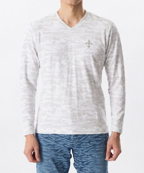 EPOCA UOMO / エポカ ウォモ その他トップス | 【PRIMA COLLECTION】ランダムパイルカモフラロンT | 詳細2