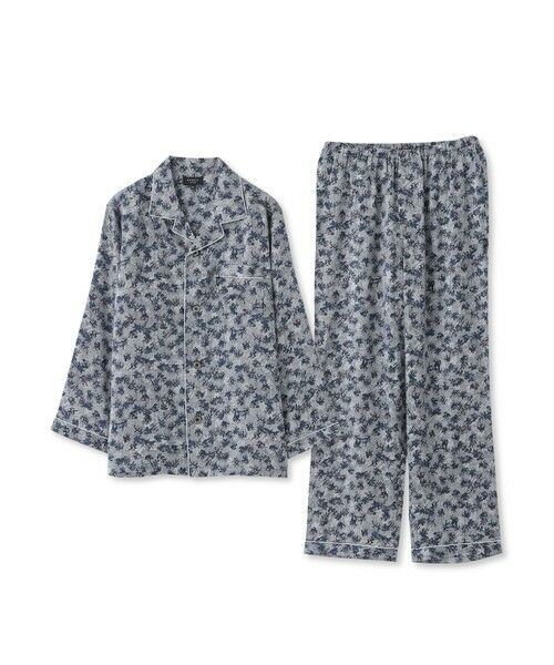 EPOCA UOMO / エポカ ウォモ その他小物 | シルクテーラードプリントパジャマ(ネイビー)