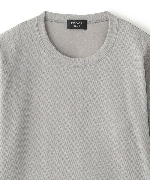 EPOCA UOMO / エポカ　ウォモ その他トップス | トライアングルブリスターロングTシャツ | 詳細2