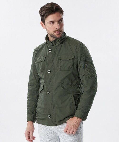 EPOCA UOMO / エポカ　ウォモ ブルゾン | 高密度ポリエステルツイルブルゾン | 詳細1