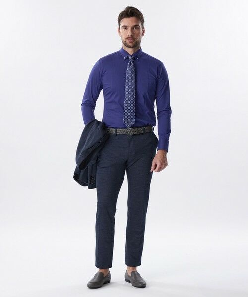 EPOCA UOMO / エポカ　ウォモ シャツ・ブラウス | ブライトポリエステルロングスリーブシャツ | 詳細3