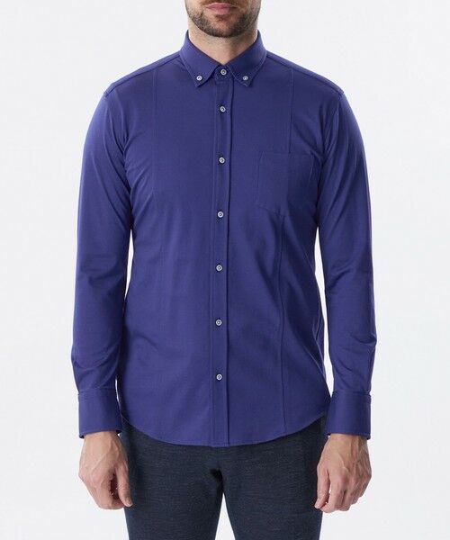 EPOCA UOMO / エポカ　ウォモ シャツ・ブラウス | ブライトポリエステルロングスリーブシャツ | 詳細4