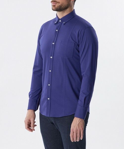 EPOCA UOMO / エポカ　ウォモ シャツ・ブラウス | ブライトポリエステルロングスリーブシャツ | 詳細5