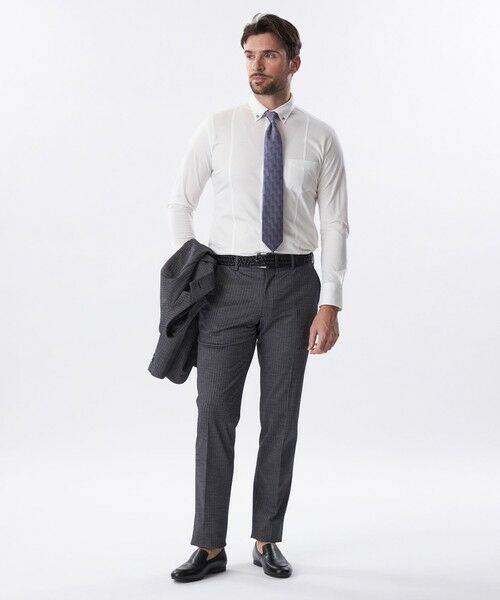 EPOCA UOMO / エポカ　ウォモ シャツ・ブラウス | ブライトポリエステルロングスリーブシャツ | 詳細1