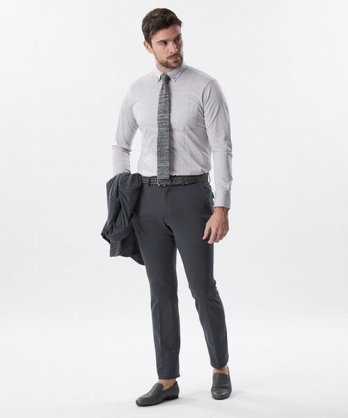 EPOCA UOMO / エポカ　ウォモ シャツ・ブラウス | ブライトポリエステルロングスリーブシャツ | 詳細2