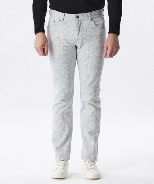 EPOCA UOMO / エポカ　ウォモ その他パンツ | パイソンジャカードデニムパンツ | 詳細4