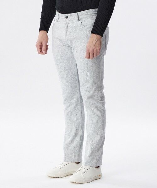 EPOCA UOMO / エポカ　ウォモ その他パンツ | パイソンジャカードデニムパンツ | 詳細5