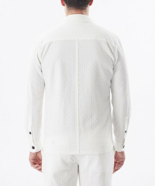 EPOCA UOMO / エポカ　ウォモ ブルゾン | 【PRIMA COLLECTION】ふくれジャカードライトブルゾン | 詳細4