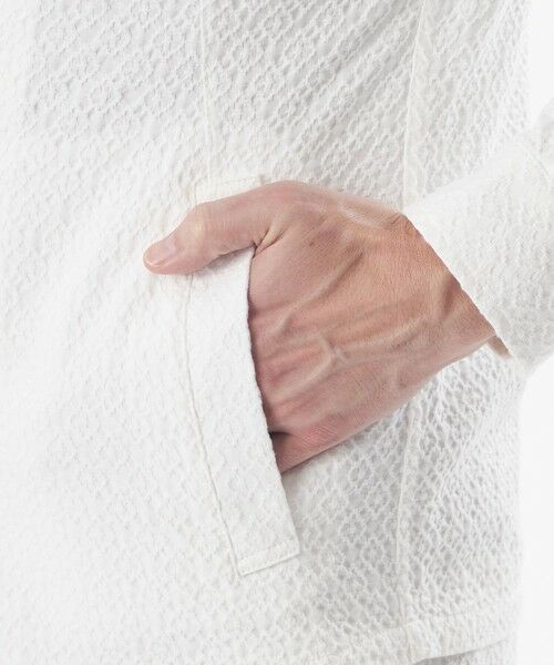 EPOCA UOMO / エポカ　ウォモ ブルゾン | 【PRIMA COLLECTION】ふくれジャカードライトブルゾン | 詳細6