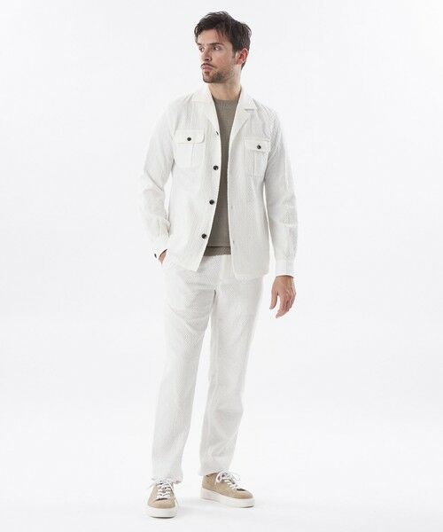 EPOCA UOMO / エポカ　ウォモ ブルゾン | 【PRIMA COLLECTION】ふくれジャカードライトブルゾン | 詳細1