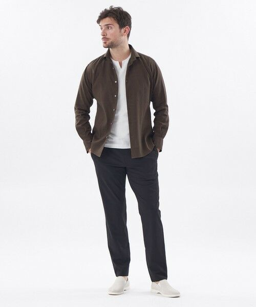 EPOCA UOMO / エポカ　ウォモ シャツ・ブラウス | リネンストレッチシャツ | 詳細3