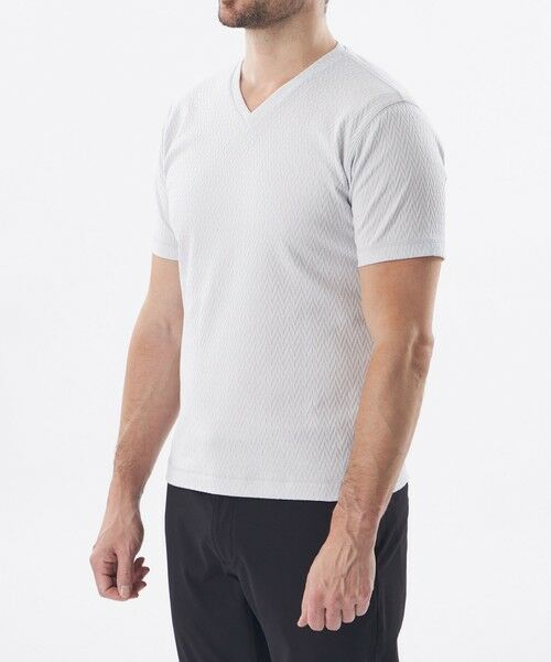 EPOCA UOMO / エポカ　ウォモ その他トップス | リンクスヘリンボーンカットソー | 詳細4