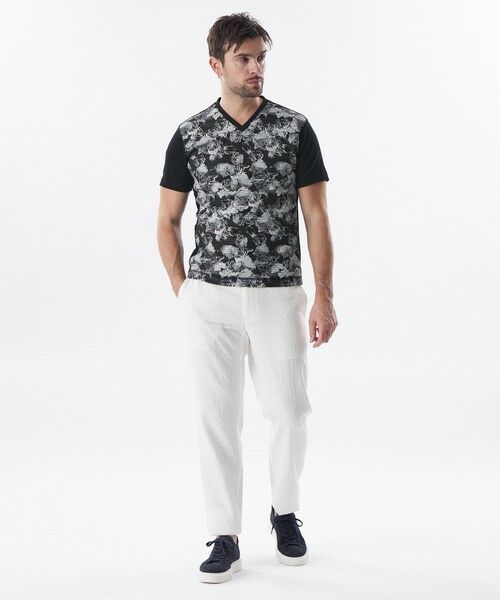 EPOCA UOMO / エポカ　ウォモ その他トップス | 【PRIMA COLLECTION】十字ドット発砲プリントカットソー | 詳細2