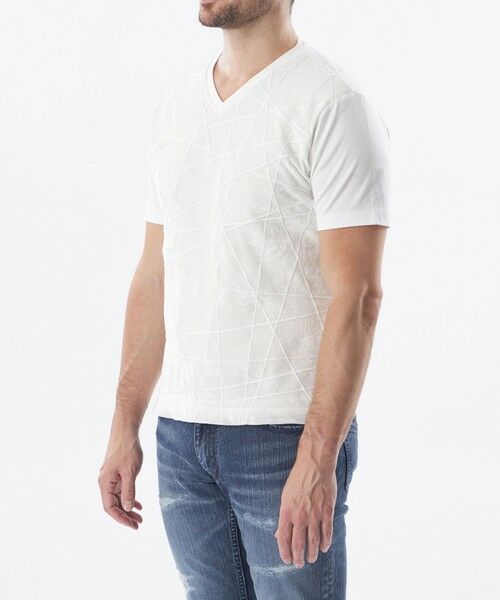 EPOCA UOMO / エポカ　ウォモ その他トップス | 【PRIMA COLLECTION】メッシュ別珍ジャージーカットソー | 詳細4