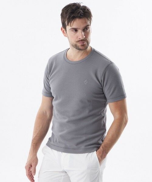 EPOCA UOMO / エポカ　ウォモ その他トップス | 【WEB&一部店舗限定】鹿の子ジャージーカットソー（グレー系2）