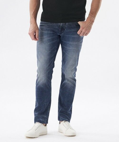 EPOCA UOMO / エポカ　ウォモ その他パンツ | 【WEB&一部店舗限定】ストレッチデニムパンツ（ネイビー）