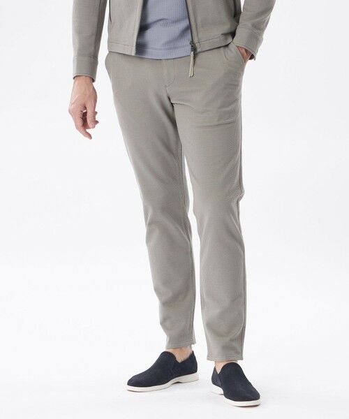 EPOCA UOMO / エポカ　ウォモ その他パンツ | ミニワッフルジャージーパンツ（ベージュ2）