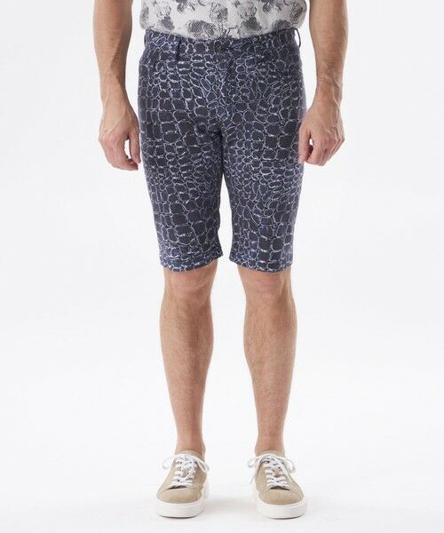 EPOCA UOMO / エポカ　ウォモ その他パンツ | 【PRIMA COLLECTION】プリントデニムショートパンツ | 詳細3