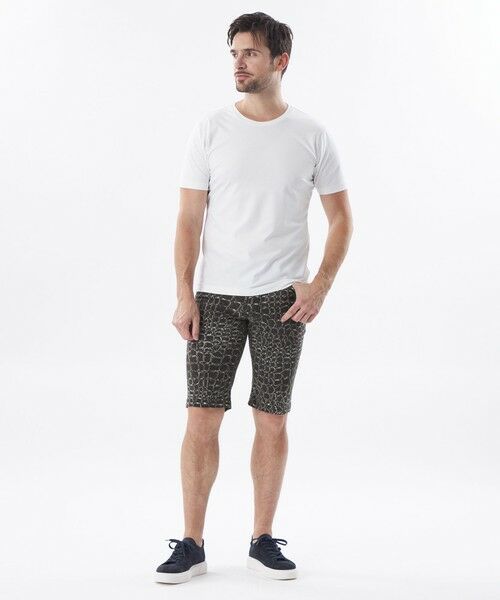 EPOCA UOMO / エポカ　ウォモ その他パンツ | 【PRIMA COLLECTION】プリントデニムショートパンツ | 詳細1