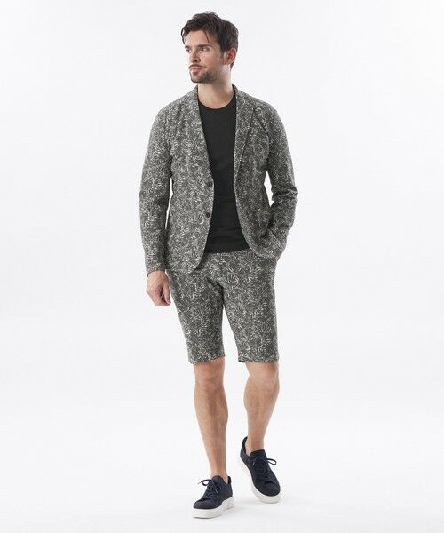 EPOCA UOMO / エポカ　ウォモ その他パンツ | 【PRIMA COLLECTION】リーフにじみプリントショートパンツ | 詳細3