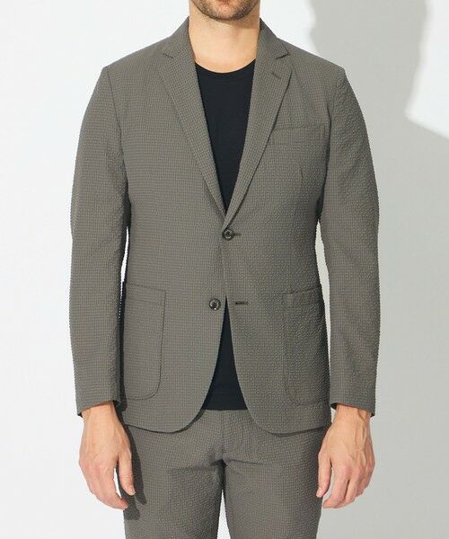 EPOCA UOMO / エポカ　ウォモ その他アウター | 【セットアップ対応】シアサッカージャケット | 詳細3