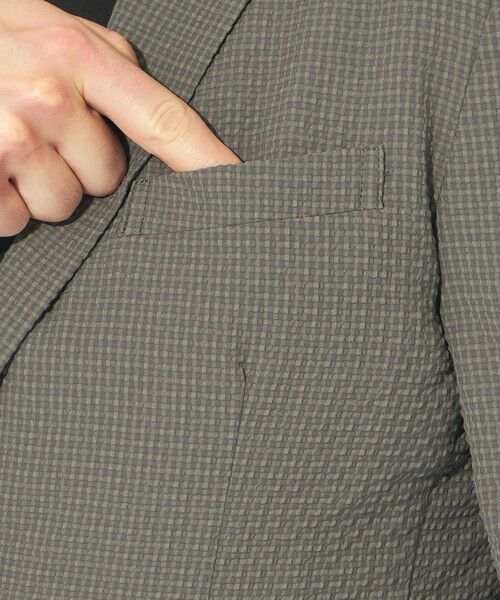 EPOCA UOMO / エポカ　ウォモ その他アウター | 【セットアップ対応】シアサッカージャケット | 詳細6