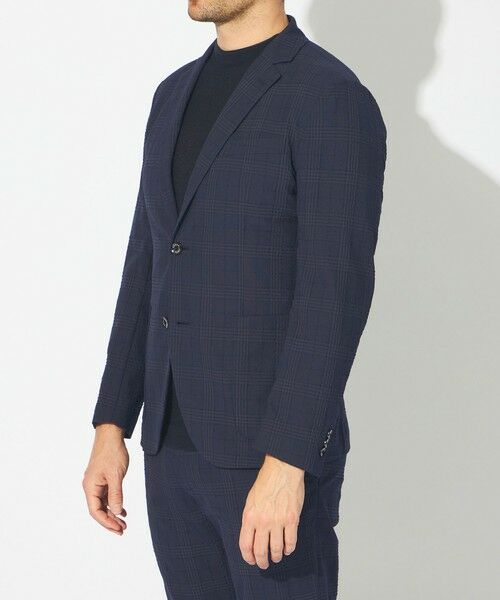 EPOCA UOMO / エポカ　ウォモ その他アウター | 【PRIMA COLLECTION】チェックパターンサッカージャケット | 詳細3