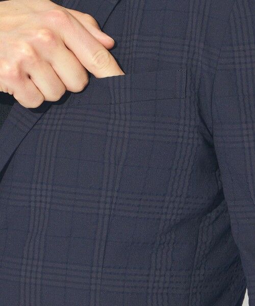 EPOCA UOMO / エポカ　ウォモ その他アウター | 【PRIMA COLLECTION】チェックパターンサッカージャケット | 詳細5