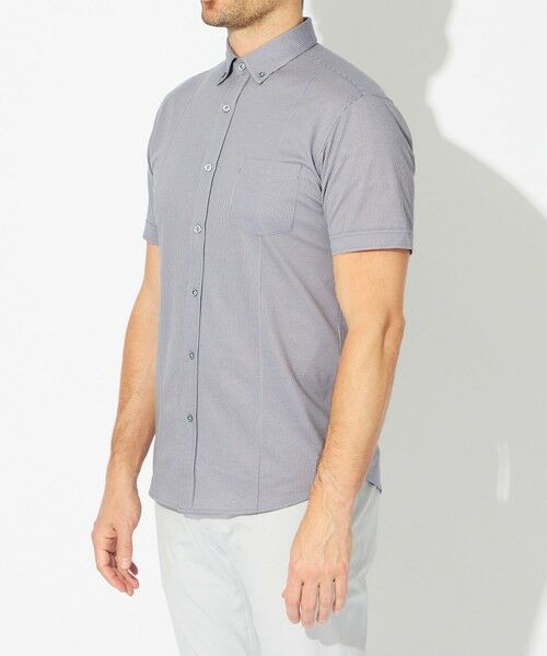 EPOCA UOMO / エポカ　ウォモ シャツ・ブラウス | ブライトポリエステルシャツショートスリーブシャツ | 詳細5