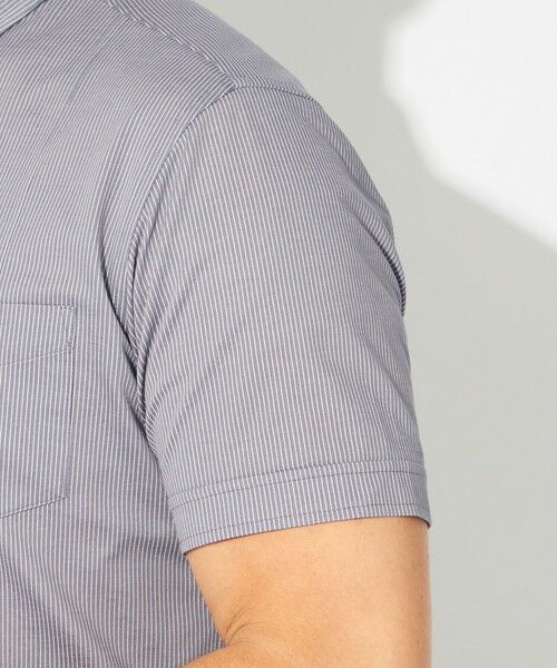 EPOCA UOMO / エポカ　ウォモ シャツ・ブラウス | ブライトポリエステルシャツショートスリーブシャツ | 詳細7