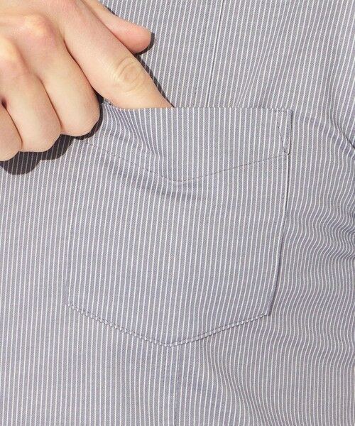 EPOCA UOMO / エポカ　ウォモ シャツ・ブラウス | ブライトポリエステルシャツショートスリーブシャツ | 詳細8