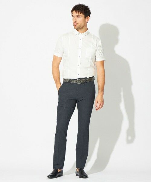 EPOCA UOMO / エポカ　ウォモ シャツ・ブラウス | ブライトポリエステルシャツショートスリーブシャツ | 詳細1