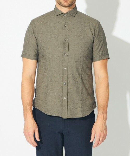 EPOCA UOMO / エポカ　ウォモ シャツ・ブラウス | フローラジャカードシャツ | 詳細3