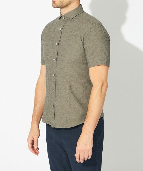 EPOCA UOMO / エポカ　ウォモ シャツ・ブラウス | フローラジャカードシャツ | 詳細4