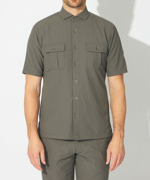 EPOCA UOMO / エポカ　ウォモ シャツ・ブラウス | シアサッカーシャツ | 詳細3