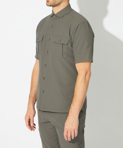 EPOCA UOMO / エポカ　ウォモ シャツ・ブラウス | シアサッカーシャツ | 詳細4