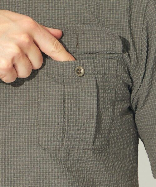 EPOCA UOMO / エポカ　ウォモ シャツ・ブラウス | シアサッカーシャツ | 詳細7