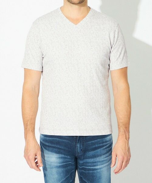 EPOCA UOMO / エポカ　ウォモ その他トップス | クラッシュジオメVネックカットソー | 詳細3