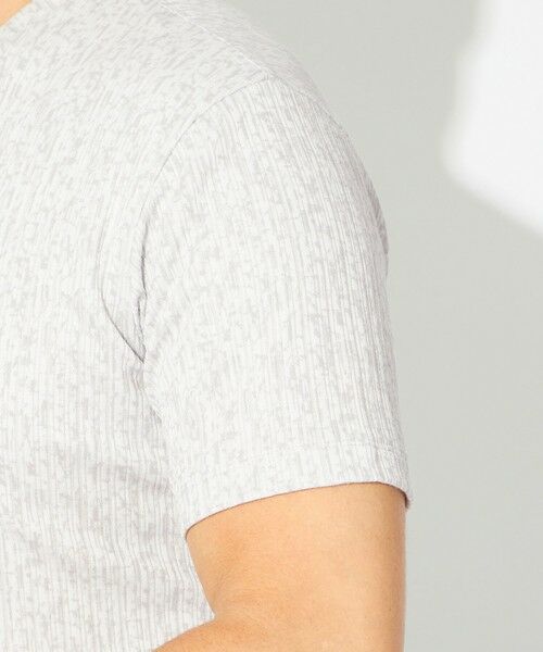 EPOCA UOMO / エポカ　ウォモ その他トップス | クラッシュジオメVネックカットソー | 詳細6