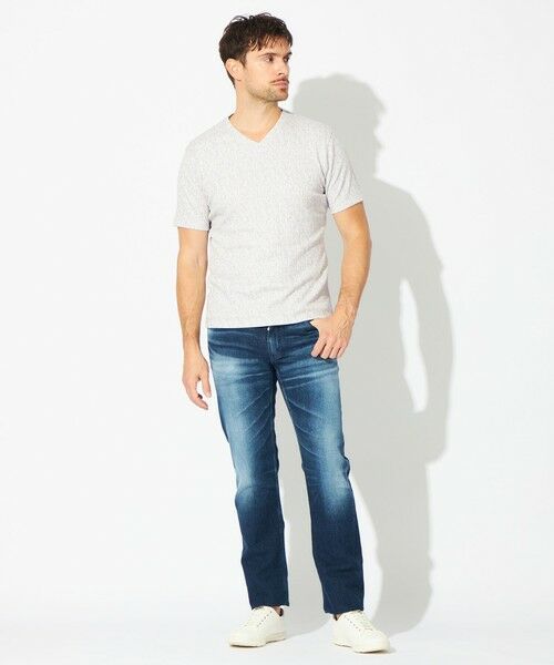 EPOCA UOMO / エポカ　ウォモ その他トップス | クラッシュジオメVネックカットソー | 詳細1