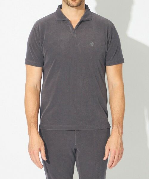 EPOCA UOMO / エポカ　ウォモ その他トップス | 【Safari Lounge別注】ハイゲージパイルスキッパーポロシャツ | 詳細4