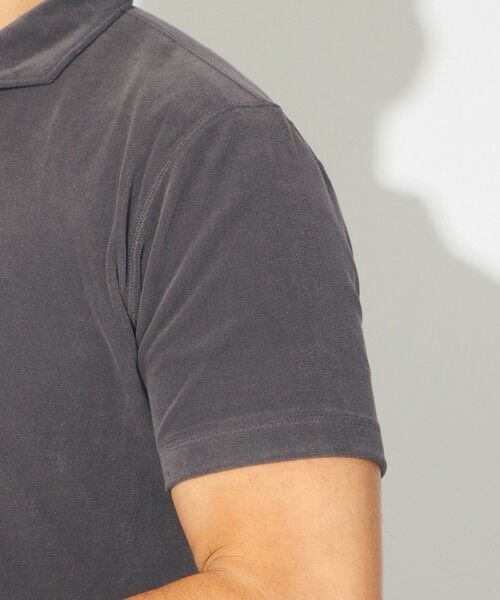 EPOCA UOMO / エポカ　ウォモ その他トップス | 【Safari Lounge別注】ハイゲージパイルスキッパーポロシャツ | 詳細7