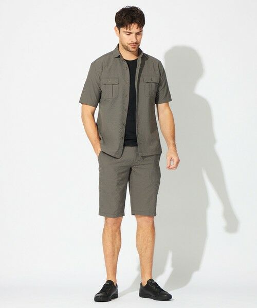 EPOCA UOMO / エポカ　ウォモ その他パンツ | シアサッカーショートパンツ | 詳細2