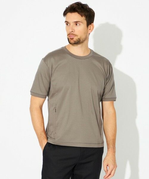 EPOCA UOMO / エポカ　ウォモ その他トップス | ギアポケットTシャツ（ブラウン6）