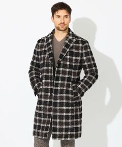 EPOCA UOMO / エポカ　ウォモ その他アウター | 【予約販売】【PRIMA COLLECTION】ツイードチェックチェスターコート