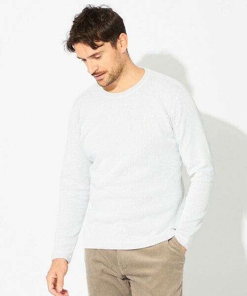 EPOCA UOMO / エポカ ウォモ その他トップス | クオータージャカードカットソー(オフホワイト)