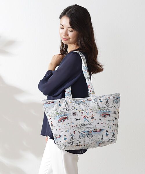 Erwan L / アルワン エル トートバッグ | トートバッグ　ジップ付　L　 | 詳細1